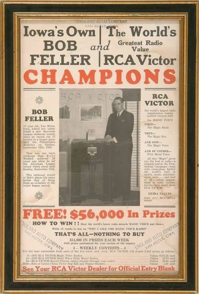 1936 RCA Victor Bob Feller